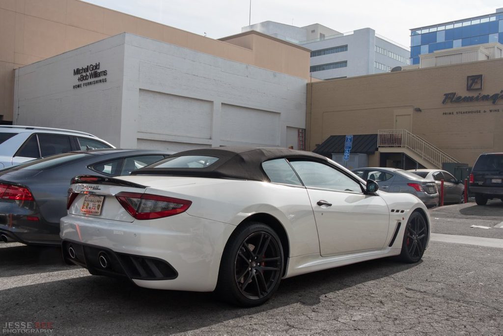 The 2014 Maserati GranCabrio MC. The 2014 Maserati GranCabrio MC.